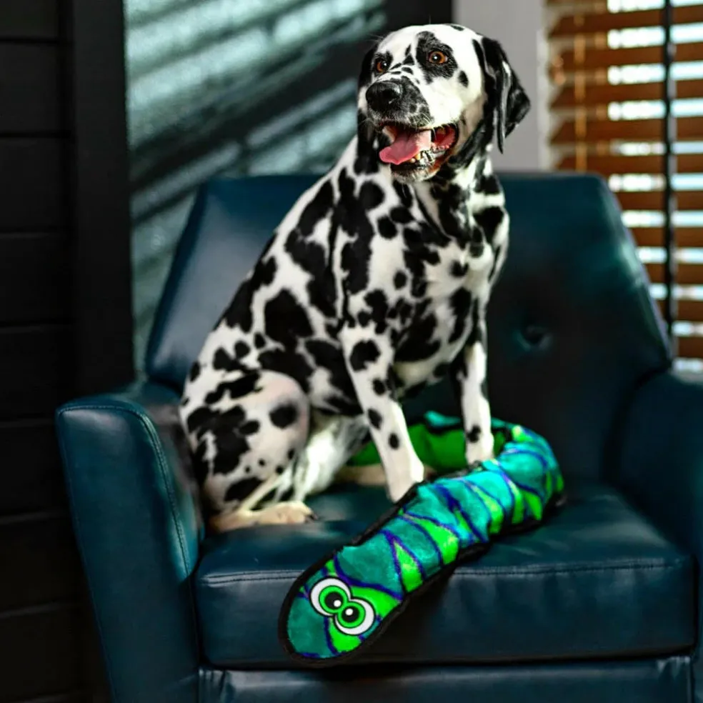 Outward Hound Invincible Durablez Snake 6 Squeaker Dog Toy, Extra Large