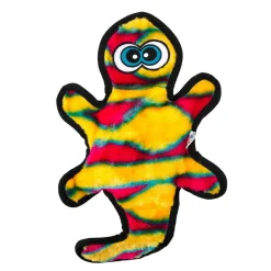 Outward Hound Invincible Gecko 2 Stuffingless Durable Squeaker Dog Toy, Medium