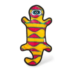 Outward Hound Invincible Gecko 4 Stuffingless Durable Squeaker Dog Toy, Large