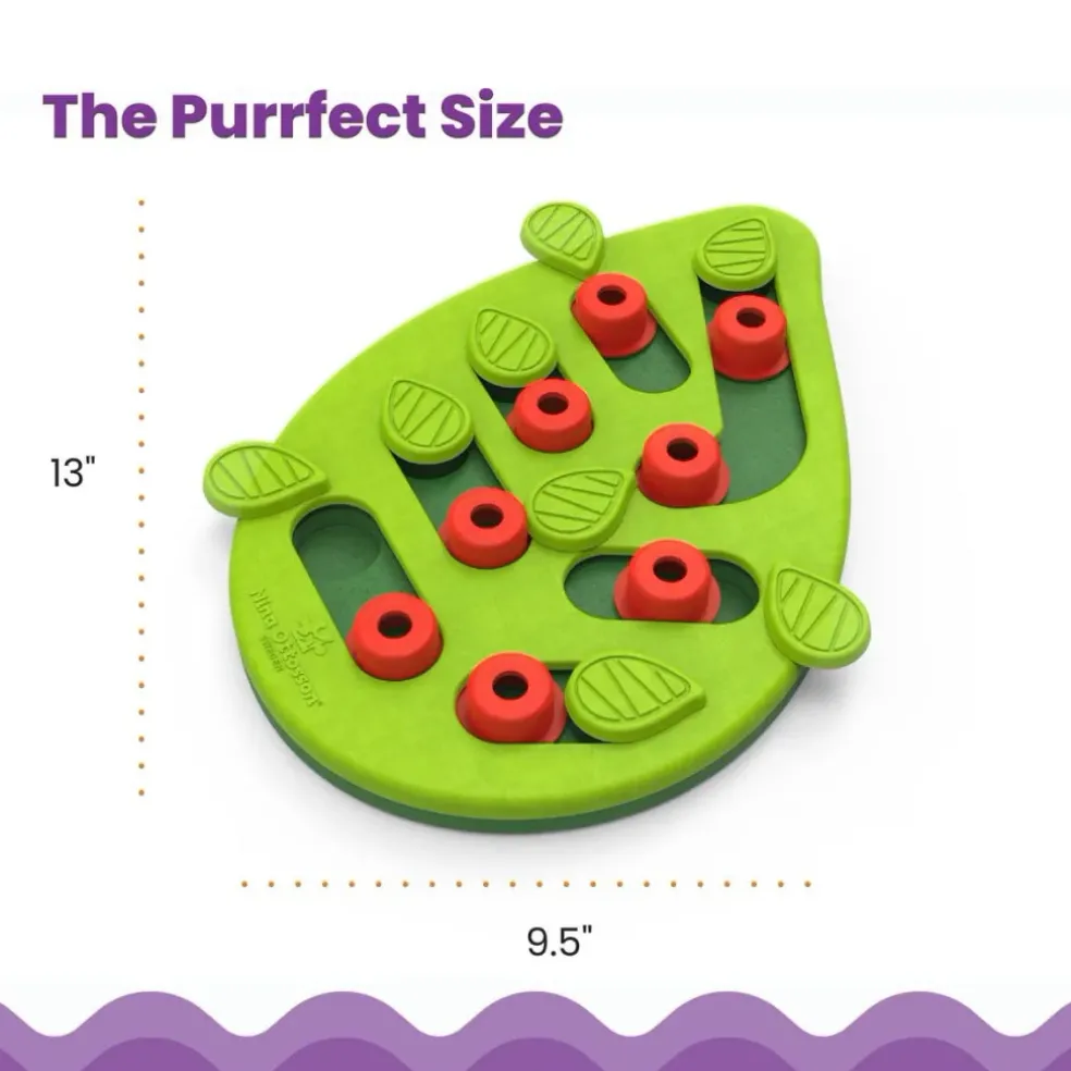 Outward Hound Nina Ottosson Buggin' Out Puzzle & Play Interactive Treat Puzzle For Cats