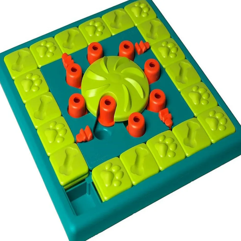 Outward Hound Nina Ottosson MultiPuzzle Interactive Treat Puzzle Toy For Dogs, Expert Level