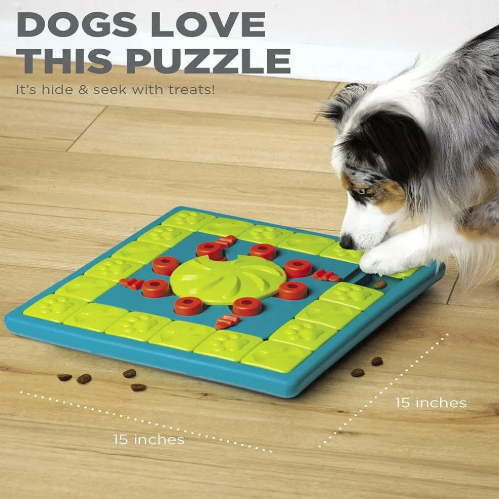 Outward Hound Nina Ottosson MultiPuzzle Interactive Treat Puzzle Toy For Dogs, Expert Level
