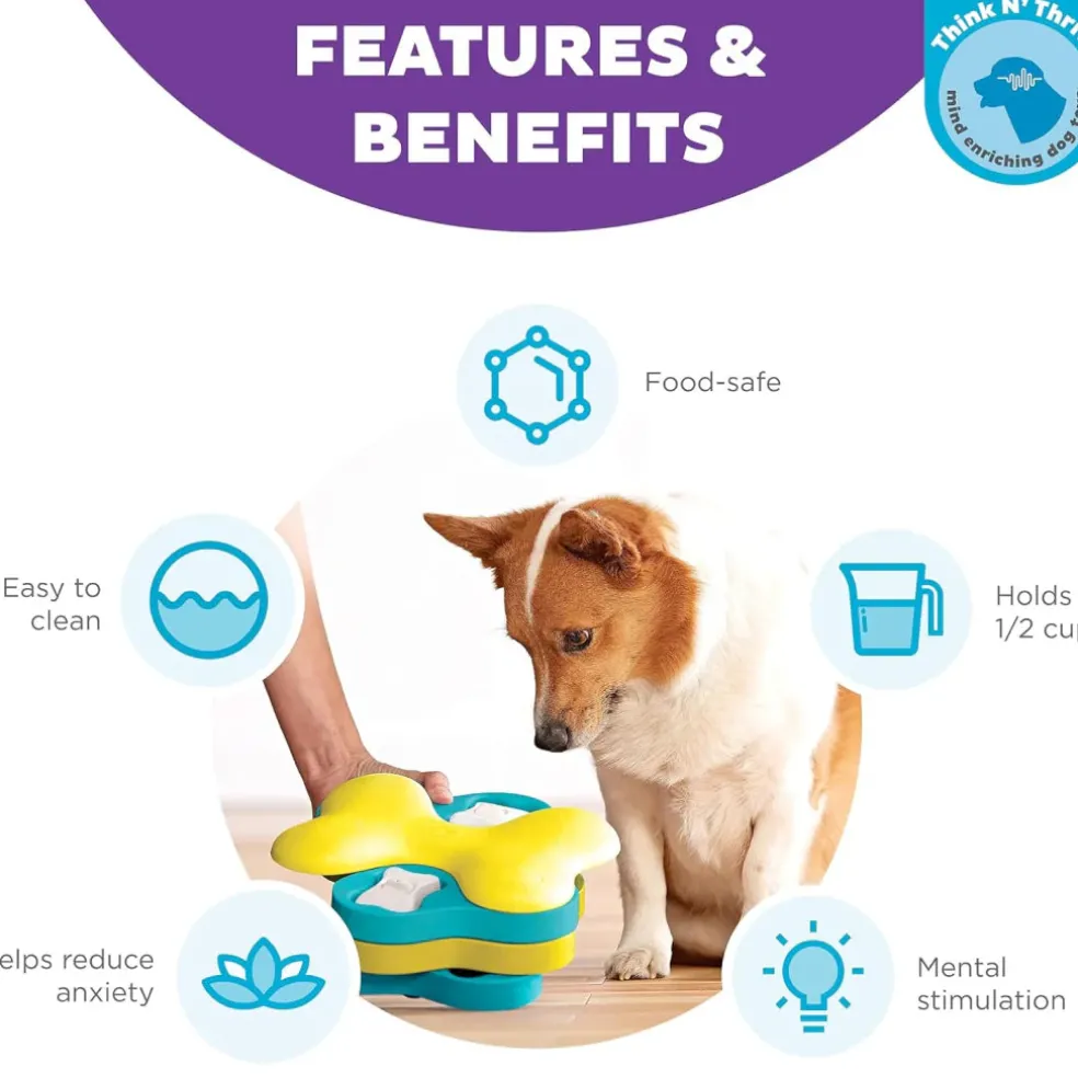 Outward Hound Nina Ottosson Tornado Interactive Puzzle Toy For Dogs