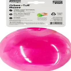 Outward Hound Planet Dog Orbee Mazee Interactive Treat Dispensing Puzzle Pink