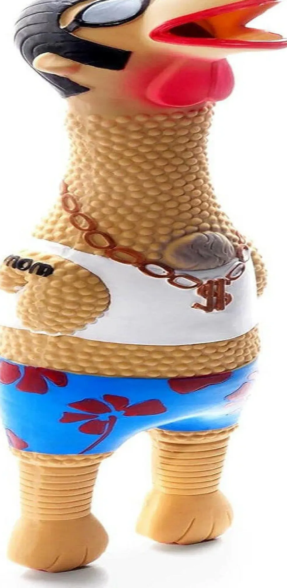 Outward Hound Squawkers Earl Latex Rubber Chicken Interactive Toy For Dog (Large)