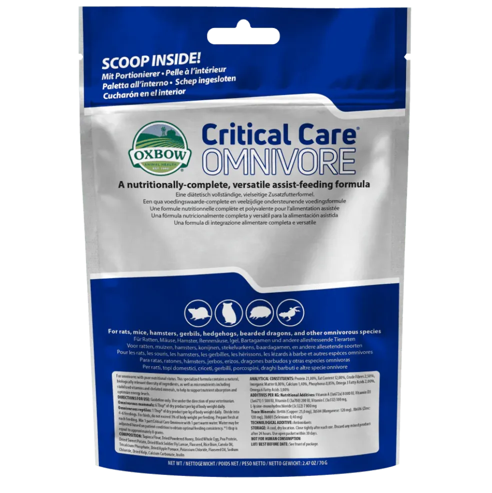 Oxbow Animal Health Critical Care Omnivore