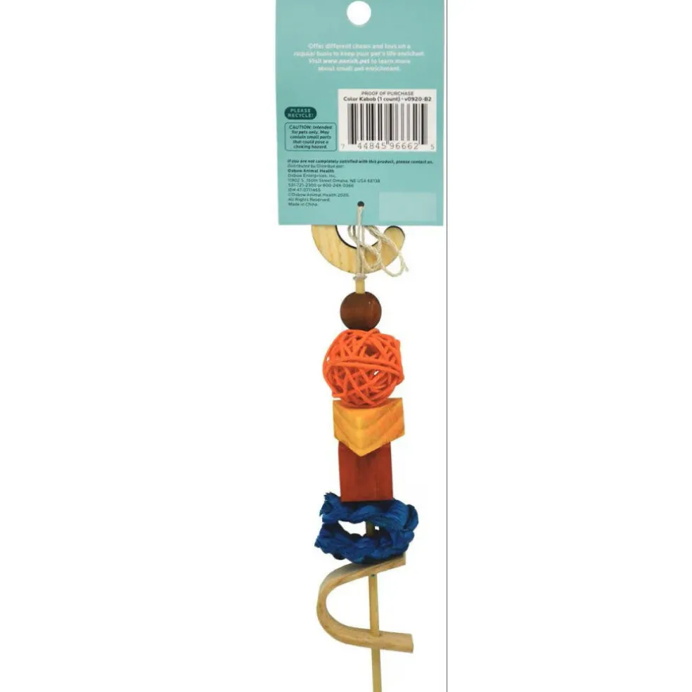 Oxbow Animal Health Enriched Life Color Kabob Small Animal Toy