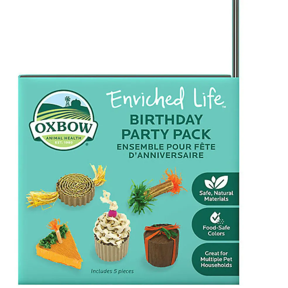 Oxbow Animal Health Enriched Life Birthday Party Pack Small Animal Chew Toys