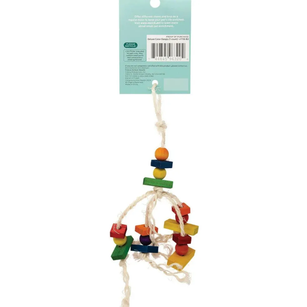 Oxbow Animal Health Enriched Life Deluxe Color Dangly Small Animal Toy