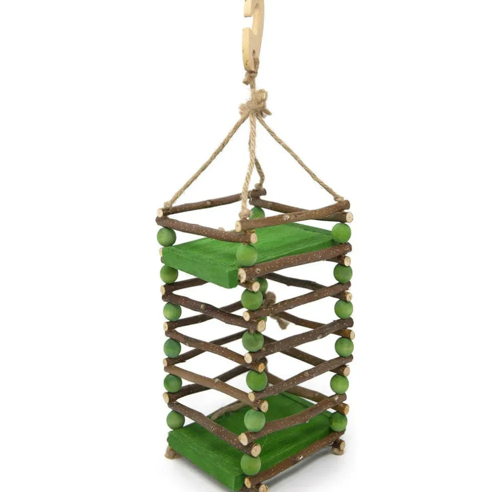 Oxbow Animal Health Enriched Life Apple Stick Hay Feeder for Small Animals