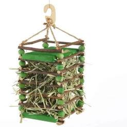 Oxbow Animal Health Enriched Life Apple Stick Hay Feeder for Small Animals