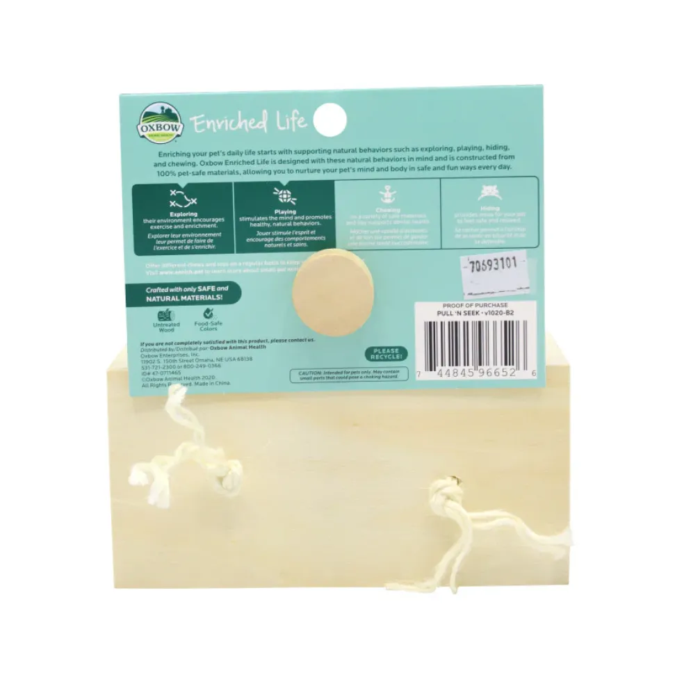 Oxbow Animal Health Enriched Life Pull 'n Seek Small Animal Toy