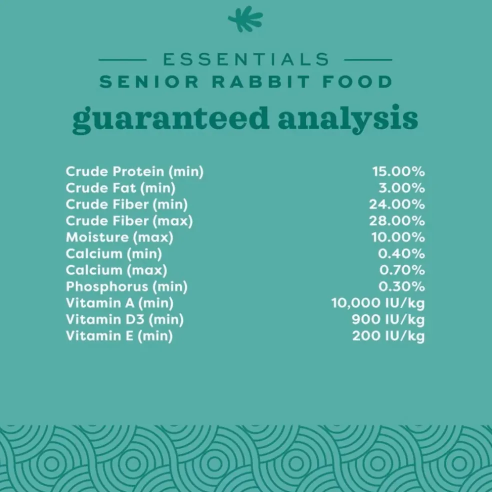 Oxbow Animal Health Essentials Senior Rabbit Food