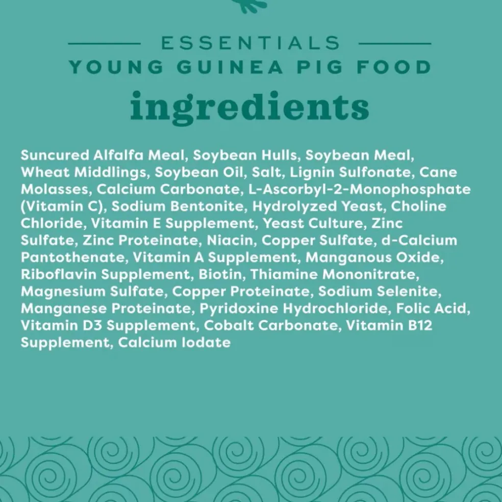 Oxbow Animal Health Essentials Young Guinea Pig Food