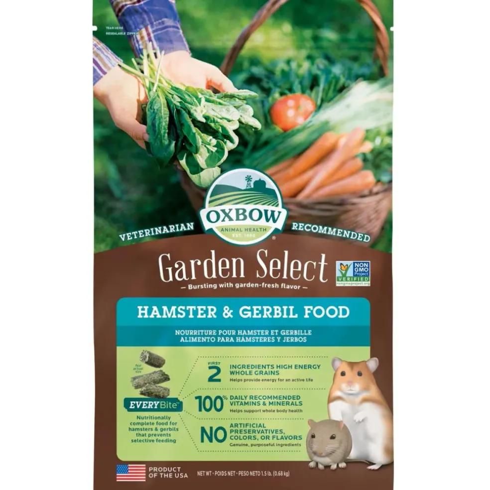 Oxbow Animal Health Garden Select Hamster & Gerbil Food