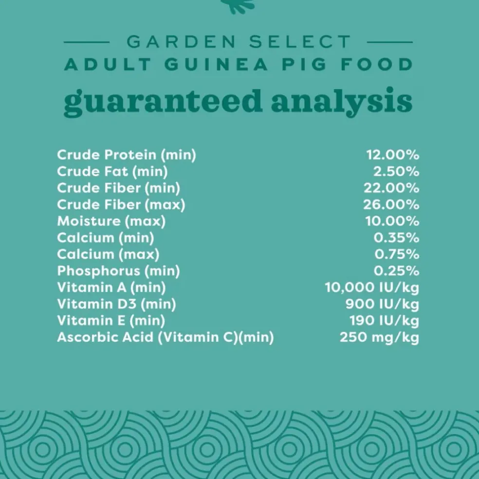 Oxbow Animal Health Garden Select Adult Guinea Pig Food