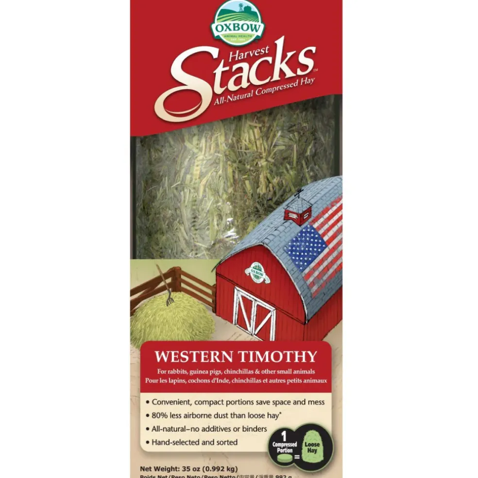 Oxbow Animal Health Harvest Stacks Western Timothy Hay (35 oz)