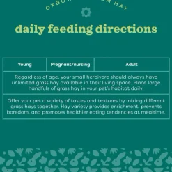 Oxbow Animal Health Hay Blends Western Timothy & Orchard Grass Hay