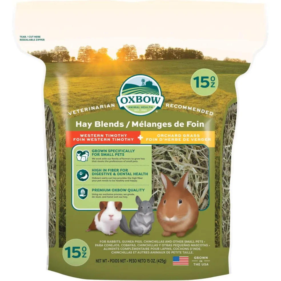 Oxbow Animal Health Hay Blends Western Timothy & Orchard Grass Hay