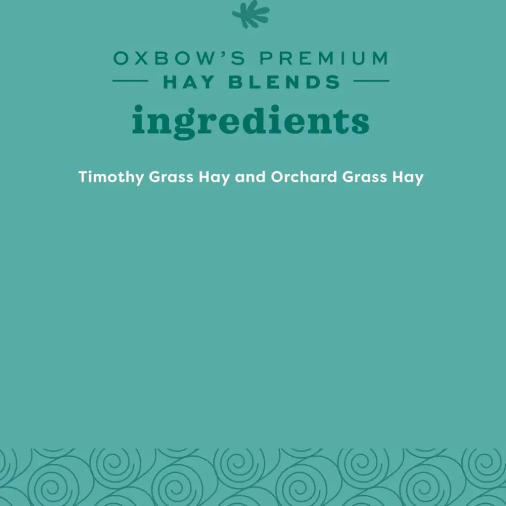 Oxbow Animal Health Hay Blends Western Timothy & Orchard Grass Hay