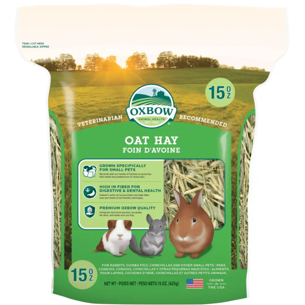 Oxbow Animal Health Oat Hay for Small Animals (15 oz)