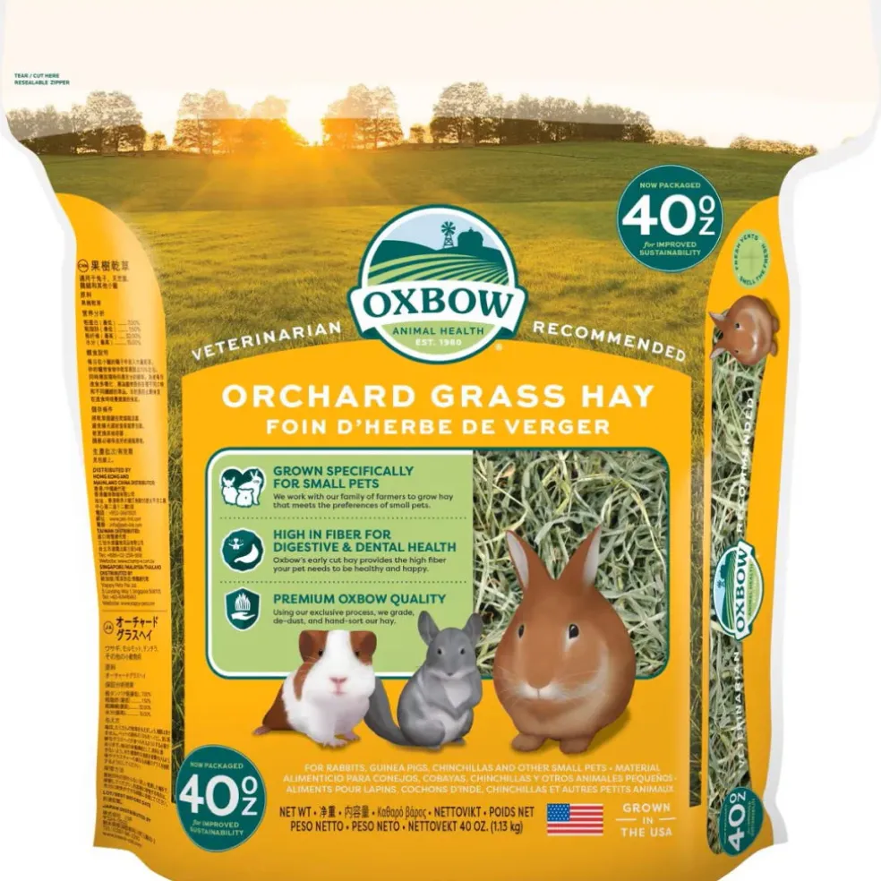 Oxbow Animal Health Orchard Grass Hay Food For Small Animals