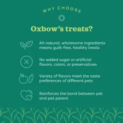 Oxbow Animal Health Simple Rewards Veggie Small Animal Treats (3 oz)