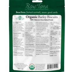 Oxbow Bene Terra Organic Barley Biscuits Treats for Small Animals