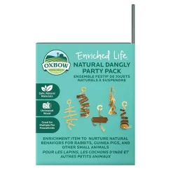 Oxbow Enriched Life Natural Dangly Party Pack Small Pet Toys