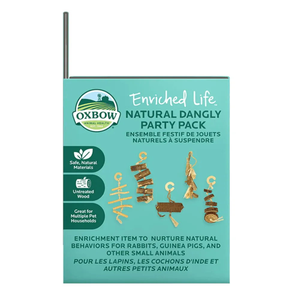Oxbow Enriched Life Natural Dangly Party Pack Small Pet Toys