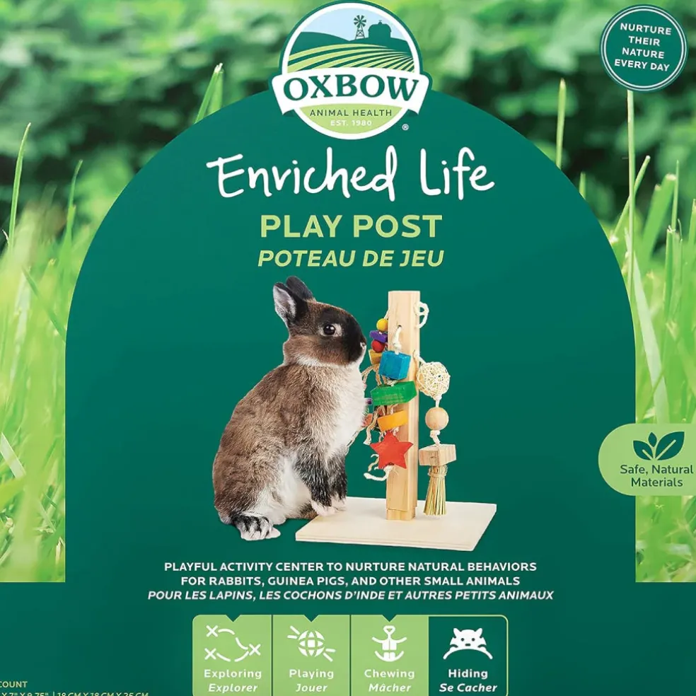 Oxbow Enriched Life Play Post Small Animal Toy