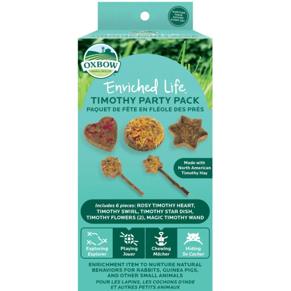 Oxbow Enriched Life Timothy Party Pack Small Animal Chews (5 pack)