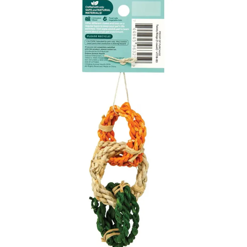 Oxbow Enriched Life Twisty Rings Small Animal Toy