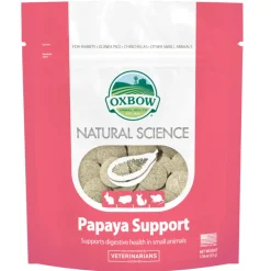 Oxbow Natural Science Papaya Support Digestive Health Supplement For Small Animals (1.16 oz)