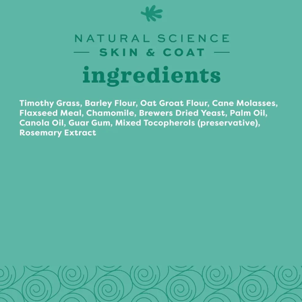Oxbow Natural Science Skin & Coat Supplement For Small Animals (60 ct)