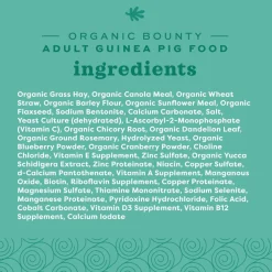 Oxbow Organic Bounty Adult Guinea Pig Food (3 lb)