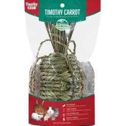 Oxbow Timothy CLUB Timothy Carrot Small Animal Treat