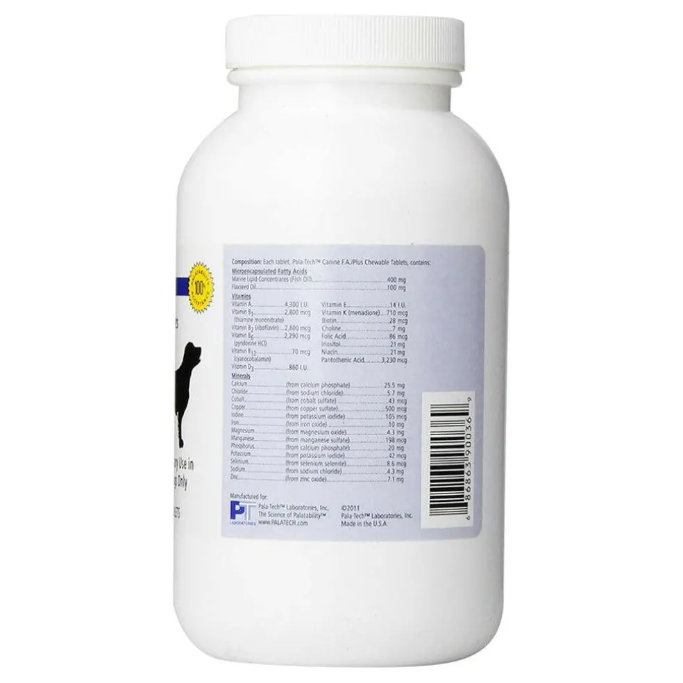 Pala-Tech Canine F.A./Plus for Large Dogs (60 chewable tablets)
