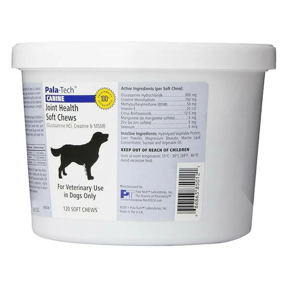 Pala-Tech Joint Health Soft Chews for Dogs (120 chews)