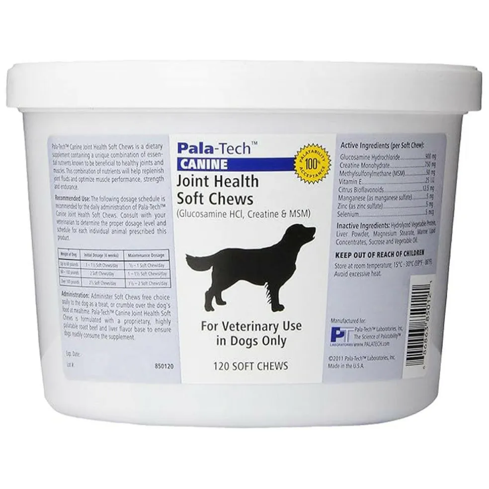 Pala-Tech Joint Health Soft Chews for Dogs (120 chews)
