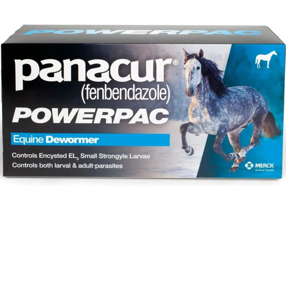 Panacur Powerpac Equine Paste 10% Horse Dewormer, 57g, 5-count
