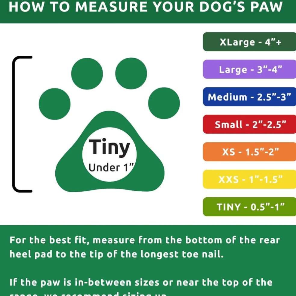 Pawz Boots For Dogs, Tiny