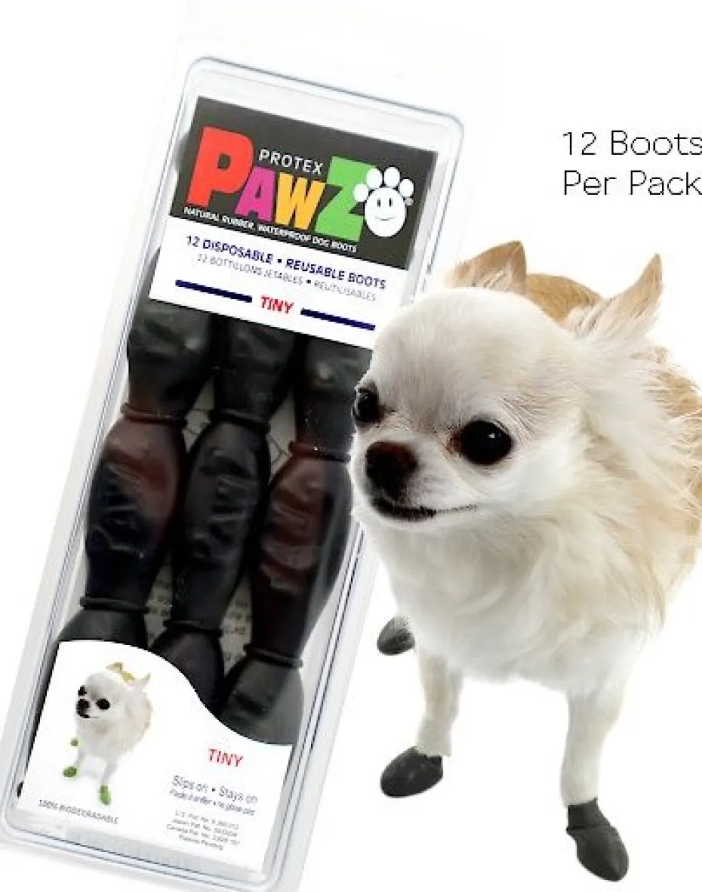 Pawz Boots For Dogs, Tiny