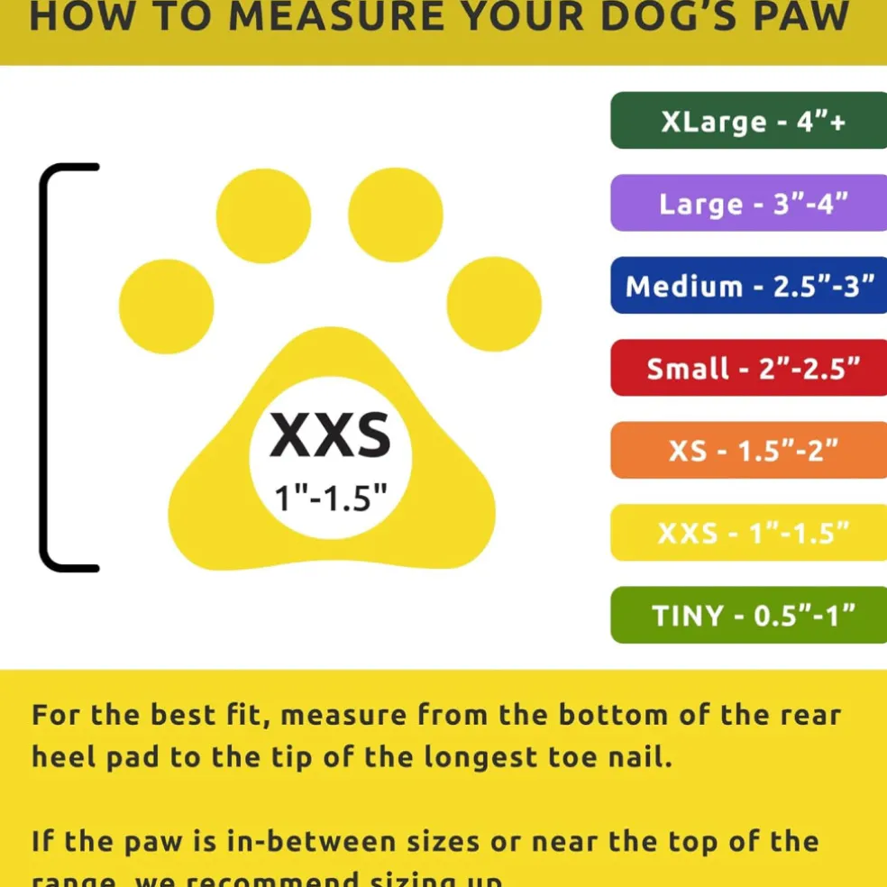 Pawz Boots For Dogs, XX-Small