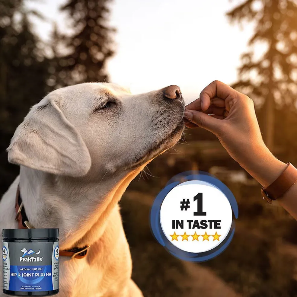 PeakTails Hip & Joint Plus HA for Dogs