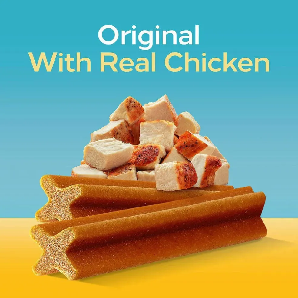 Pedigree Dentastix Small/Medium Original Chicken Flavor Dental Dog Treats, 25 Count
