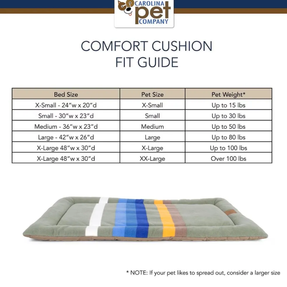 Pendleton Acadia National Park Comfort Cushion Pillow Bed