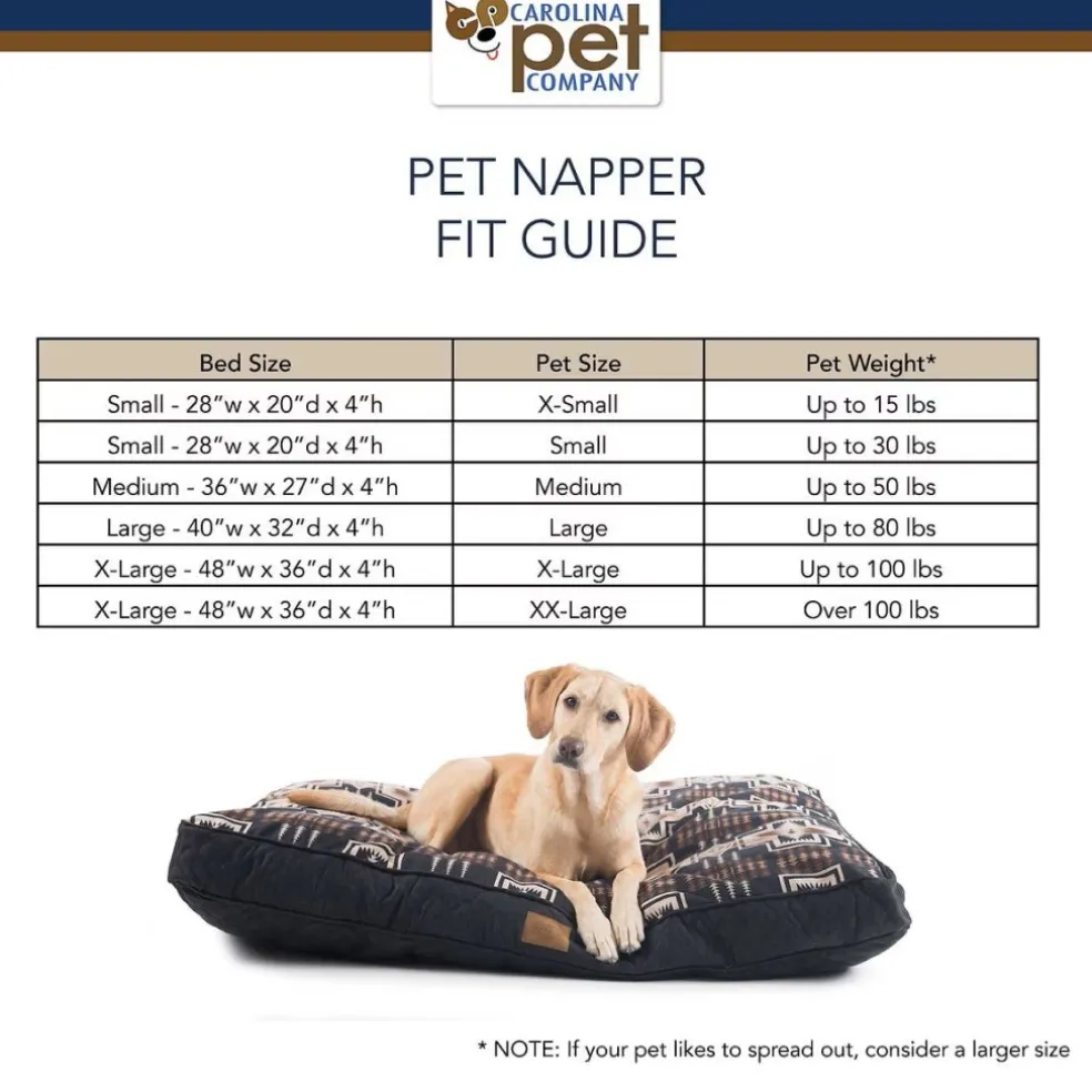 Pendleton Acadia National Park Pillow Pet Bed with Removable Cover