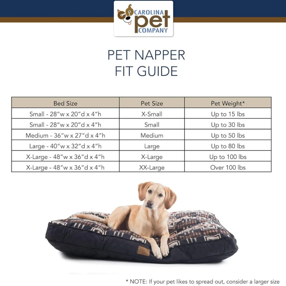 Pendleton Glacier National Park Pillow Pet Bed with Removable Cover
