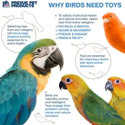 Pervue Pet Naturals Princess Bird Toy